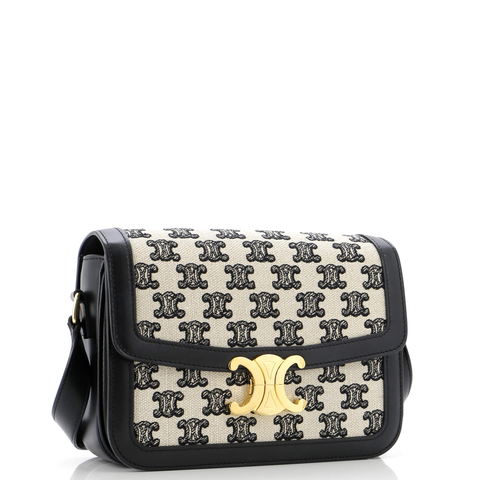 Triomphe Shoulder Bag Triomphe Canvas Medium