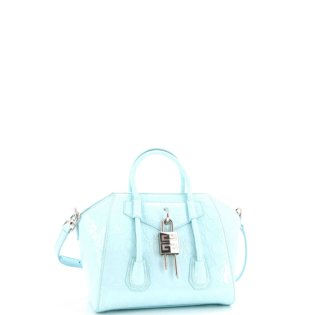 Antigona Lock Bag Leather Mini