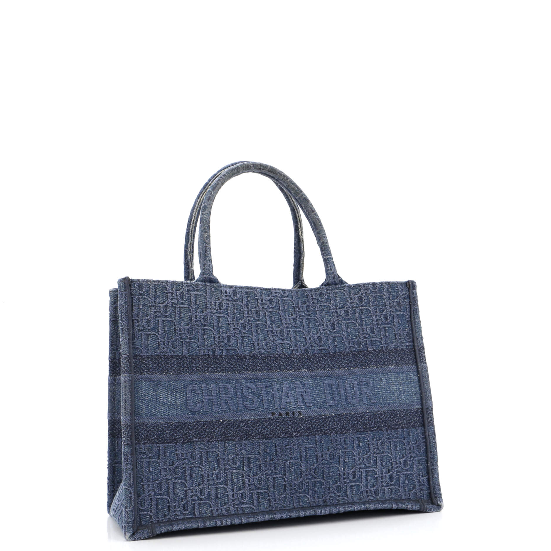 Book Tote Oblique Denim Small