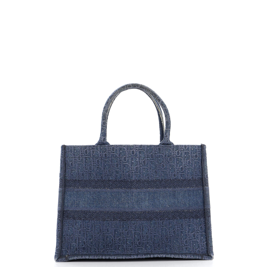Book Tote Oblique Denim Small