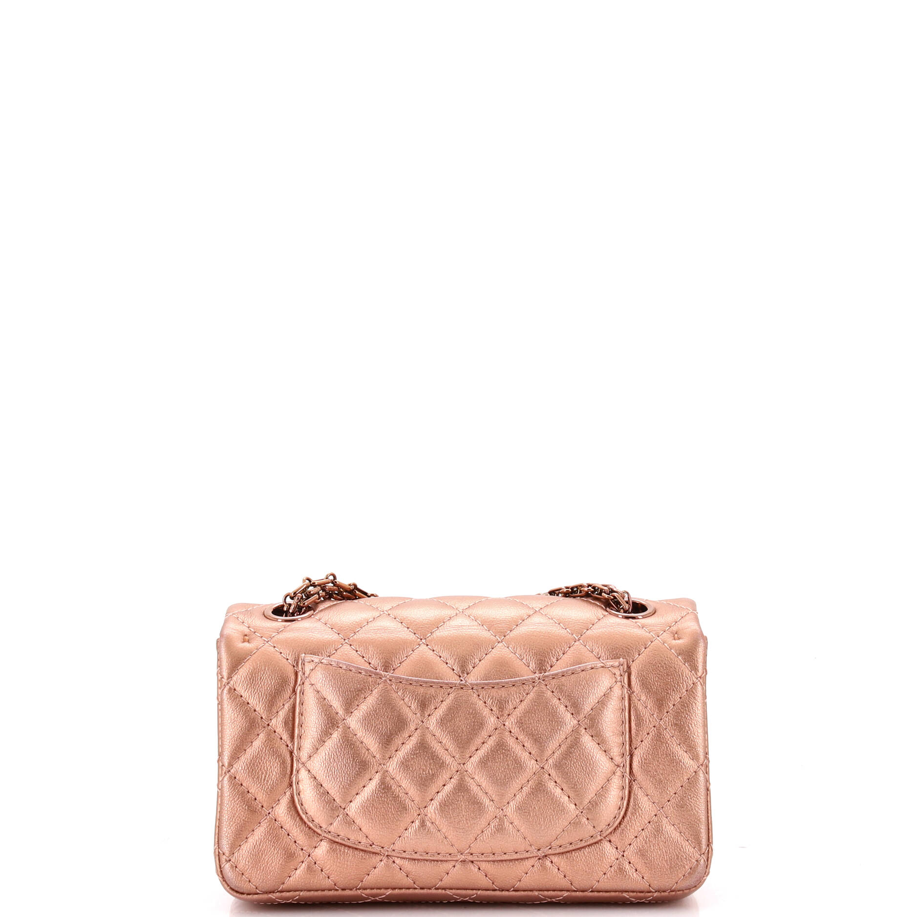 Reissue 2.55 Flap Bag Quilted Metallic Calfskin Mini
