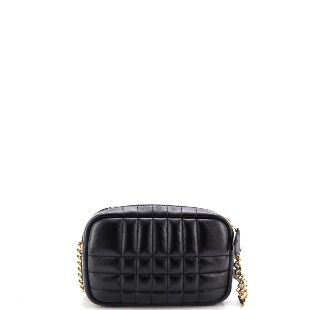 Lola Camera Bag Quilted Leather Mini