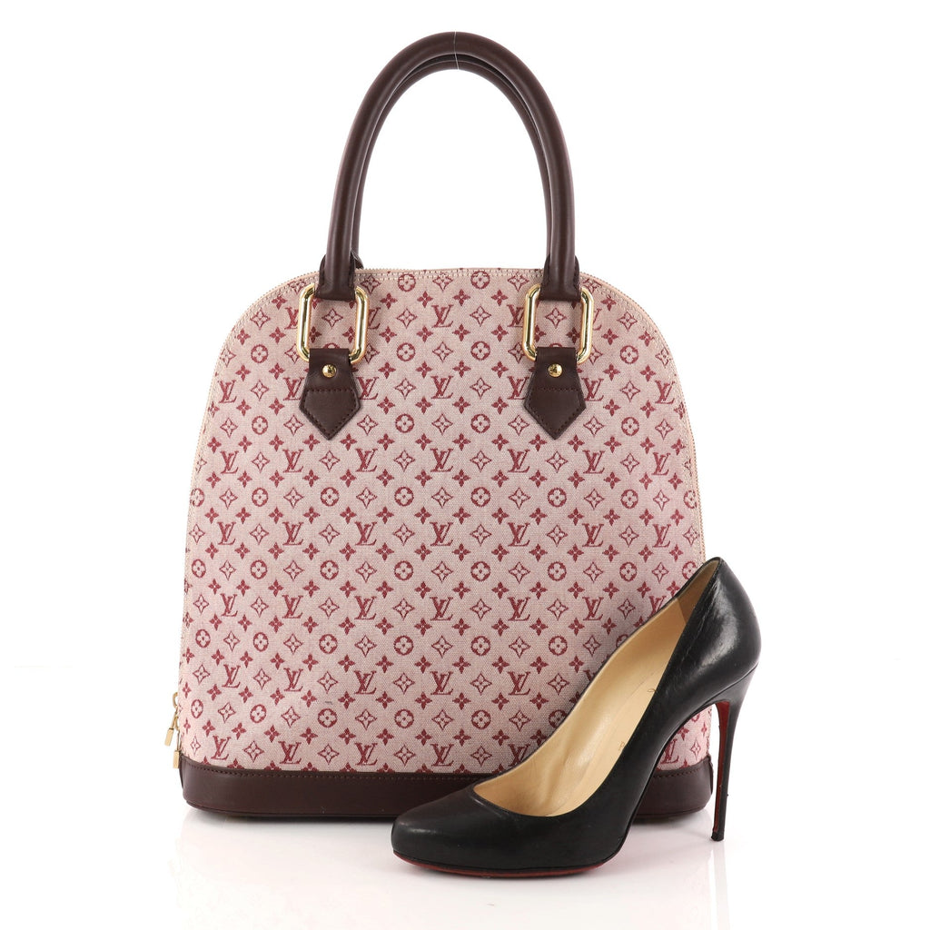 Alma Handbag Mini Lin Haut