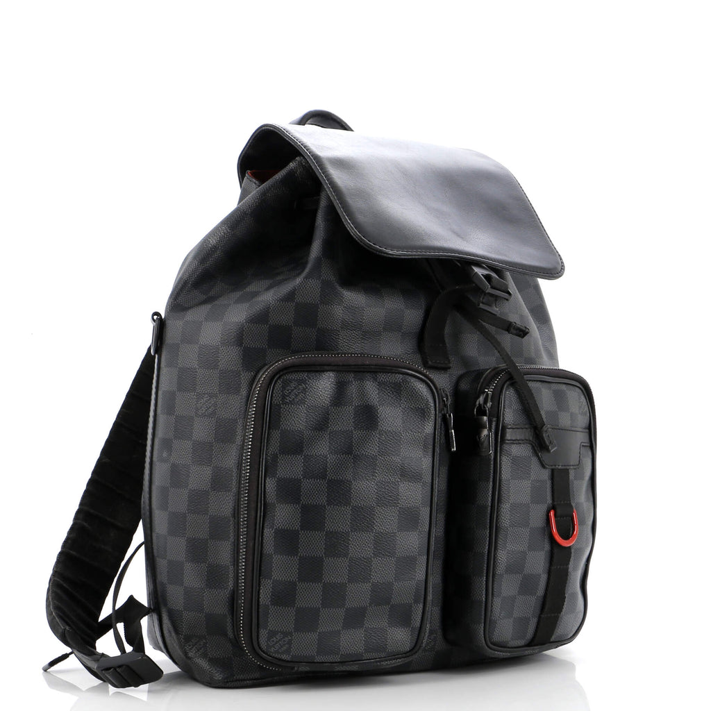 Louis Vuitton Utility Backpack Damier Graphite