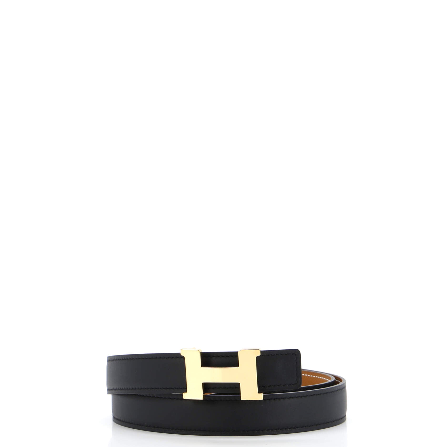 Constance Reversible Belt Leather Medium 80