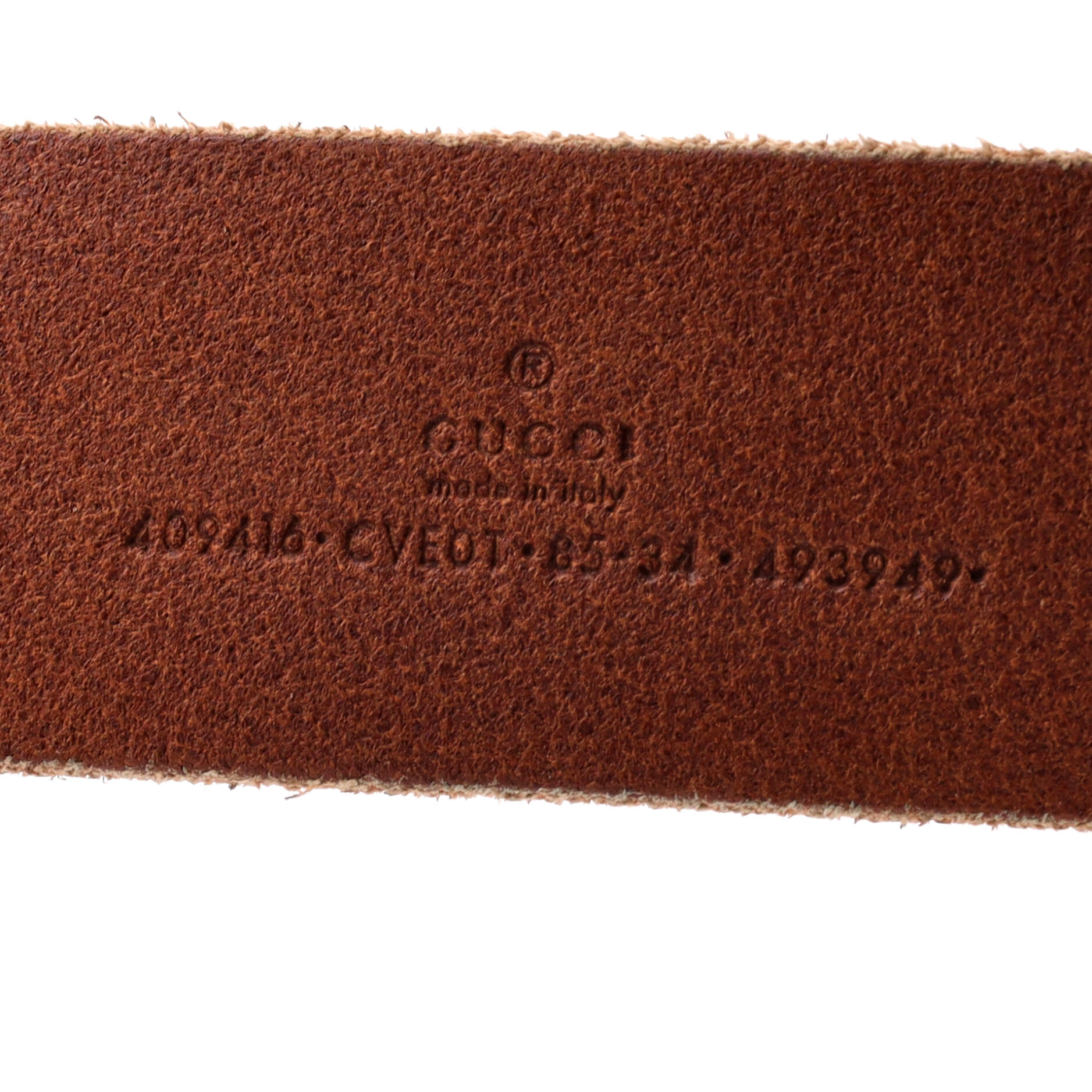 GG Marmont Belt Leather Medium 85