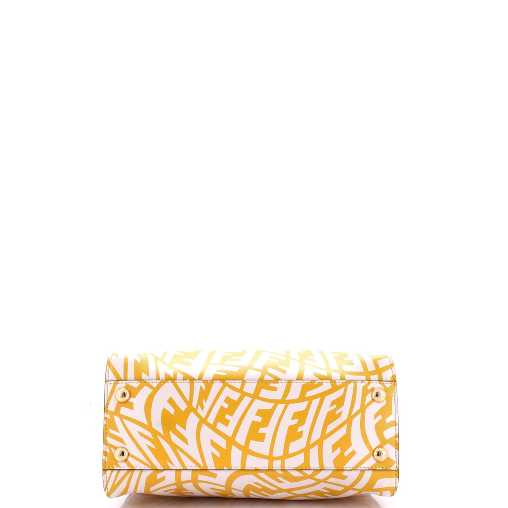 Peekaboo Bag Vertigo Zucca Leather Mini