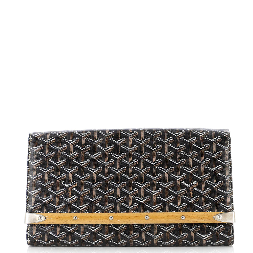 Monte Carlo Clutch Coated Canvas MM