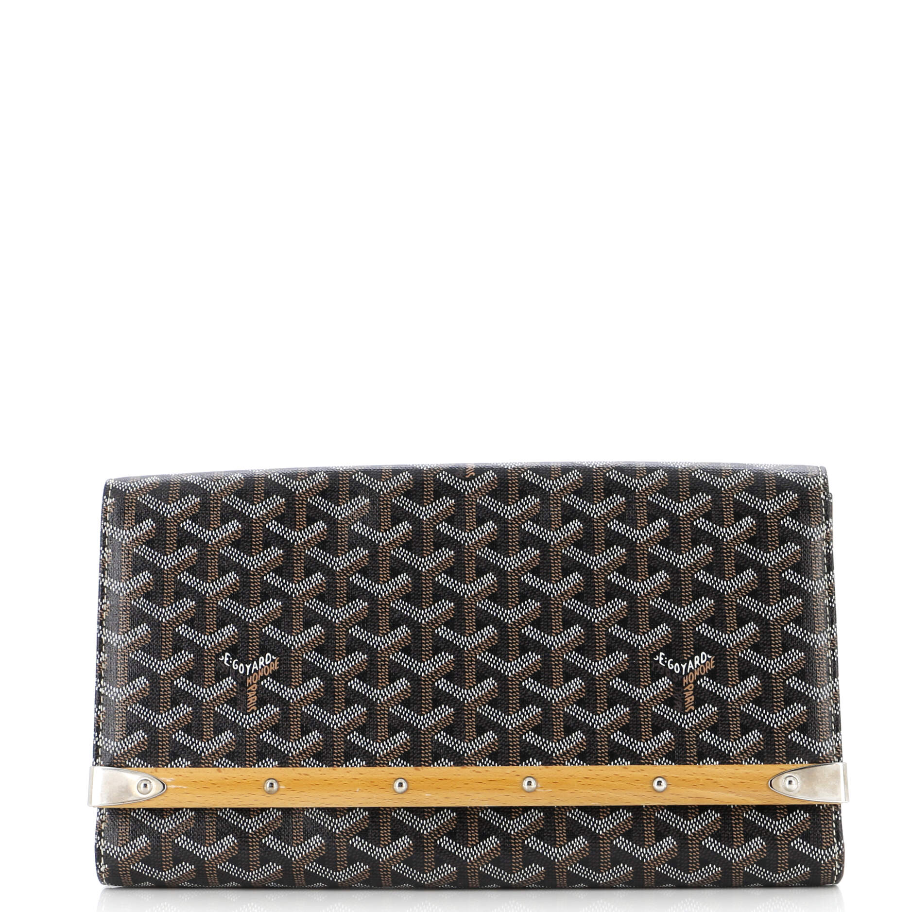 Monte Carlo Clutch Coated Canvas MM