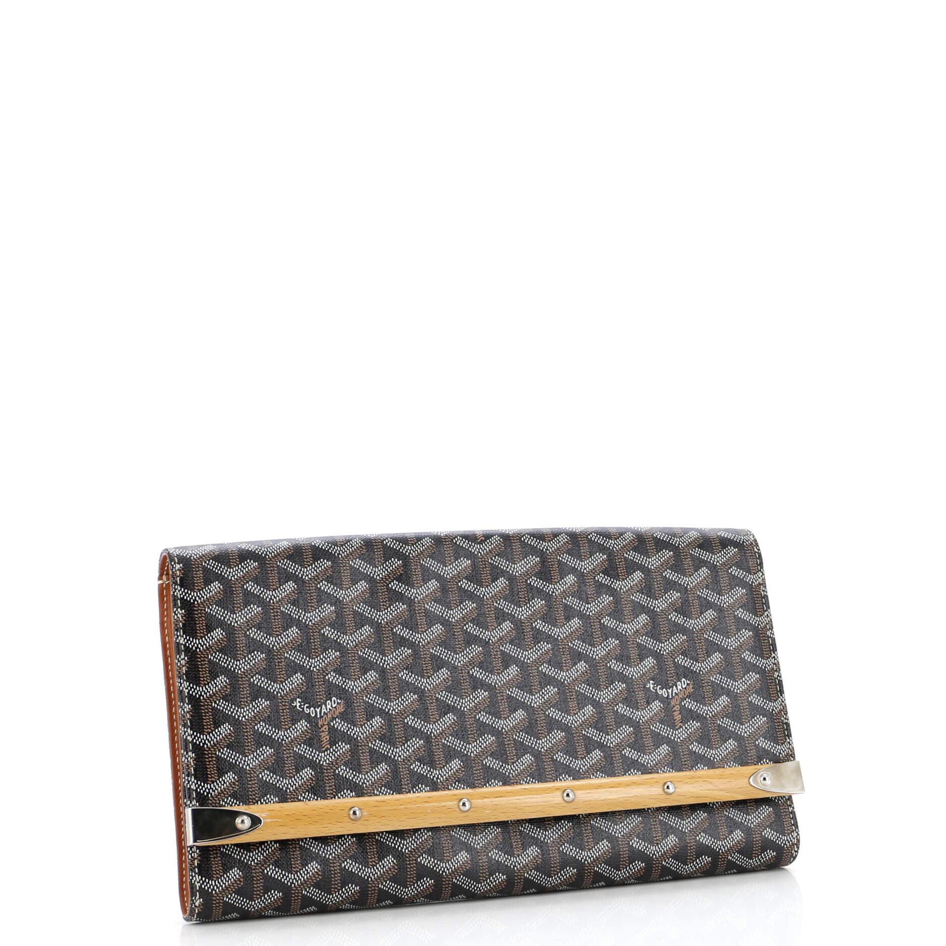 Monte Carlo Clutch Coated Canvas MM