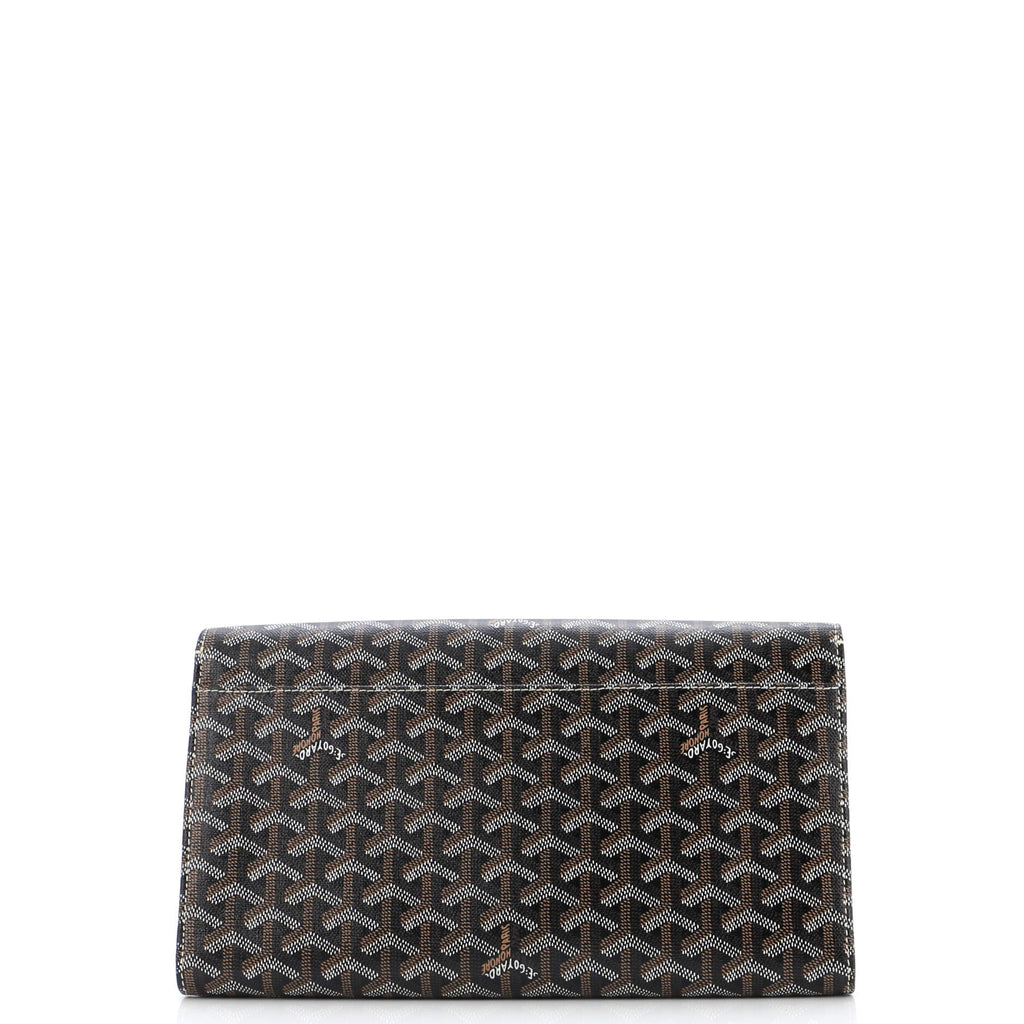 Monte Carlo Clutch Coated Canvas MM