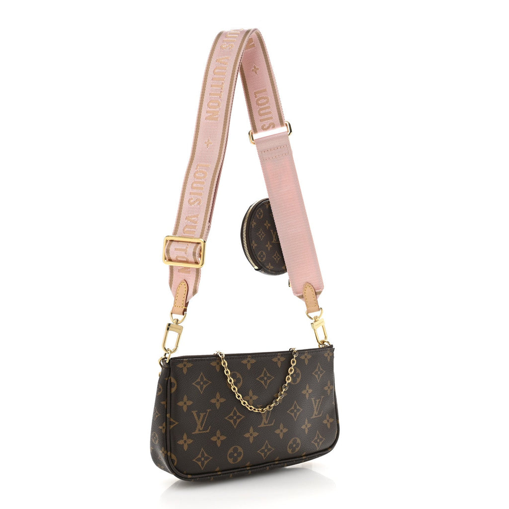 Monogram Multi Pochette Accessories Rose Clair