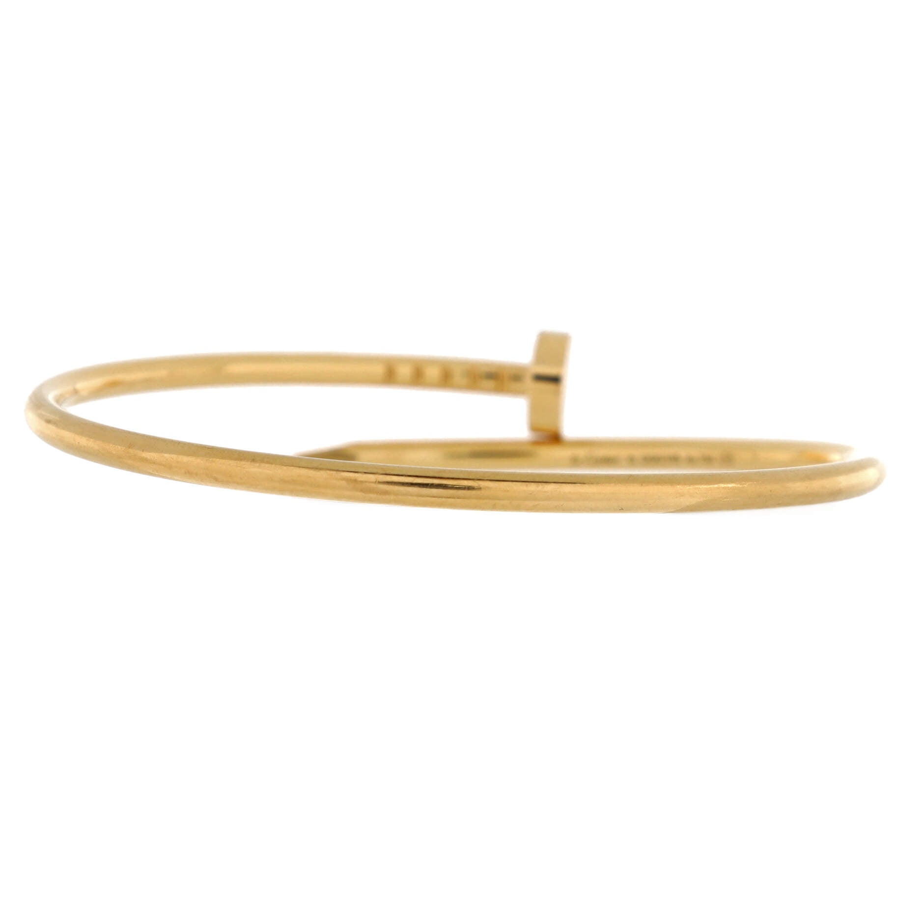 Juste un Clou Bracelet 18K Yellow Gold Small