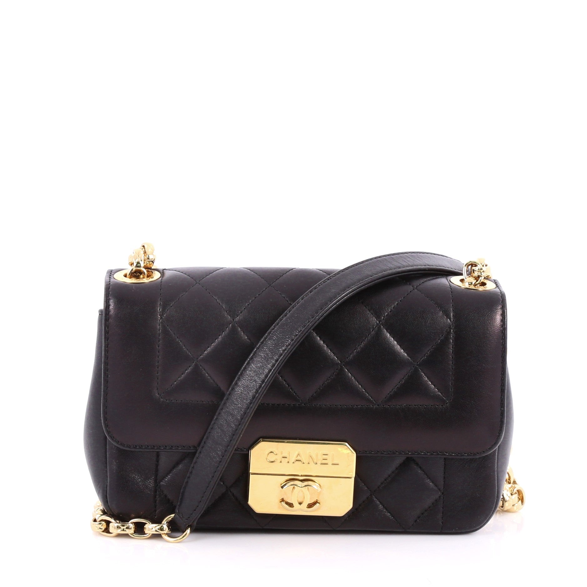 Chic With Me Flap Bag Quilted Lambskin Mini