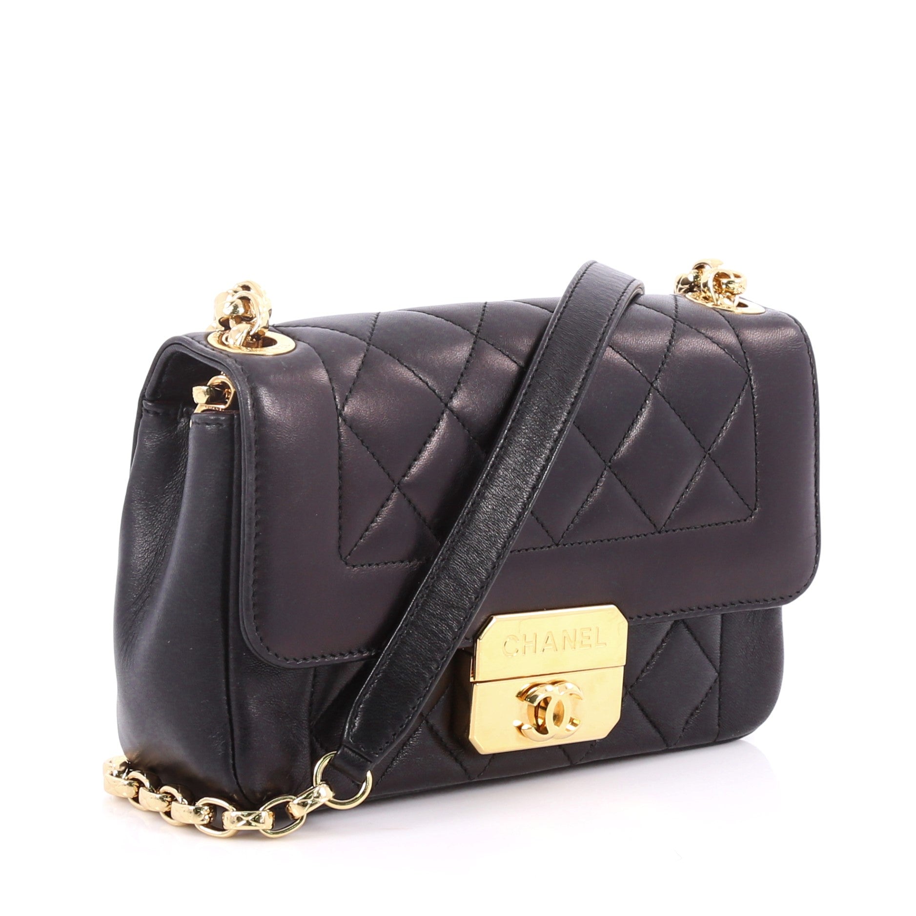 Chic With Me Flap Bag Quilted Lambskin Mini