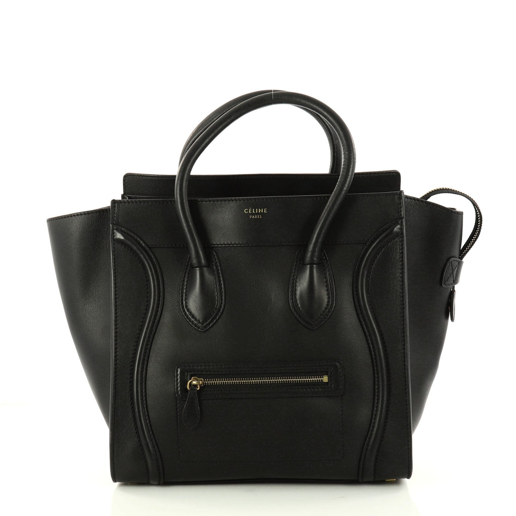 Luggage Handbag Smooth Leather Mini
