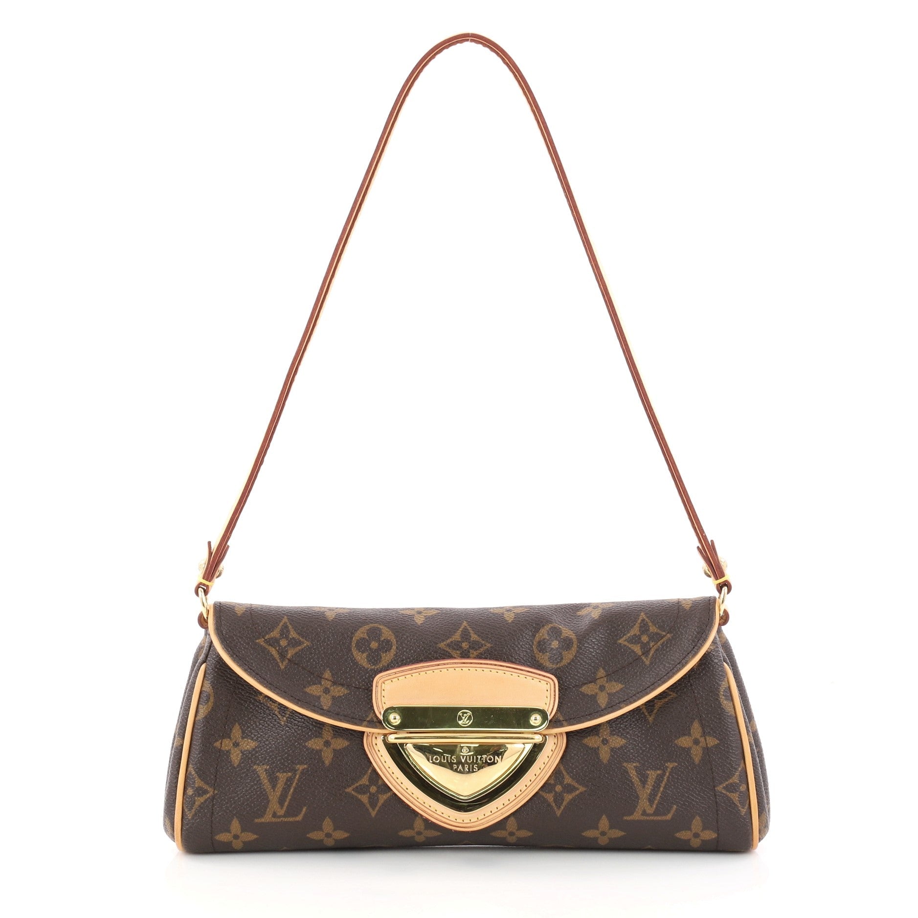 Beverly Clutch Monogram Canvas