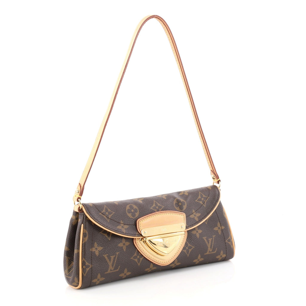 Beverly Clutch Monogram Canvas