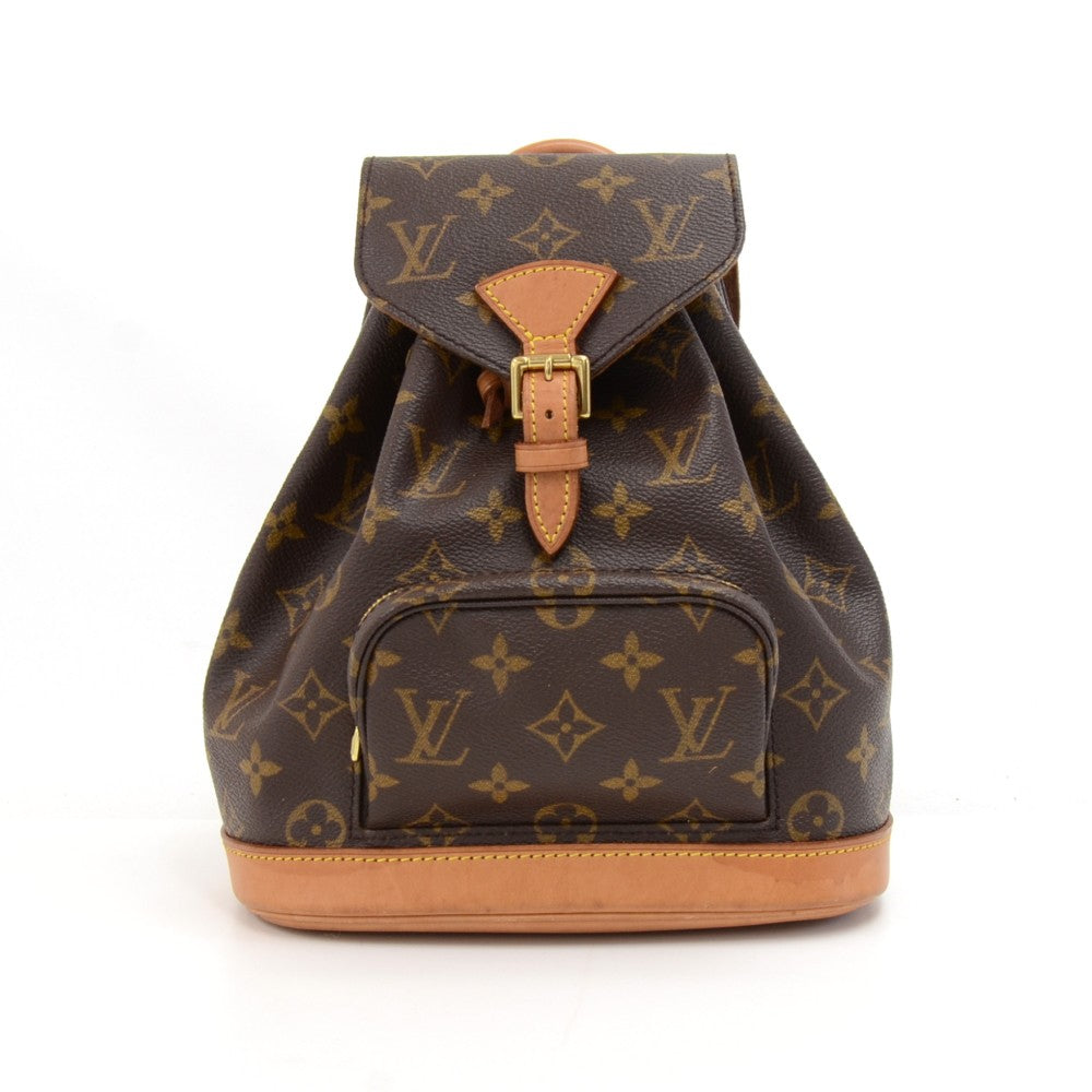 Louis Vuitto Mini Montsouris Monogram Canvas Backpack Bag