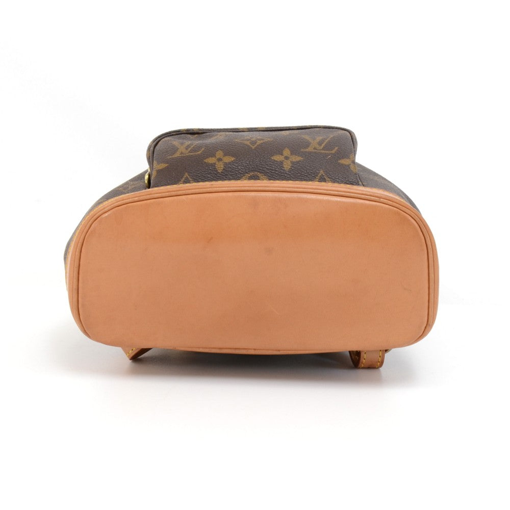 Louis Vuitto Mini Montsouris Monogram Canvas Backpack Bag