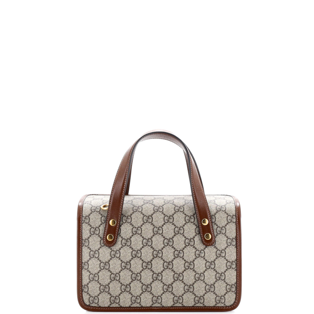 Horsebit 1955 Boston Bag GG Coated Canvas Mini