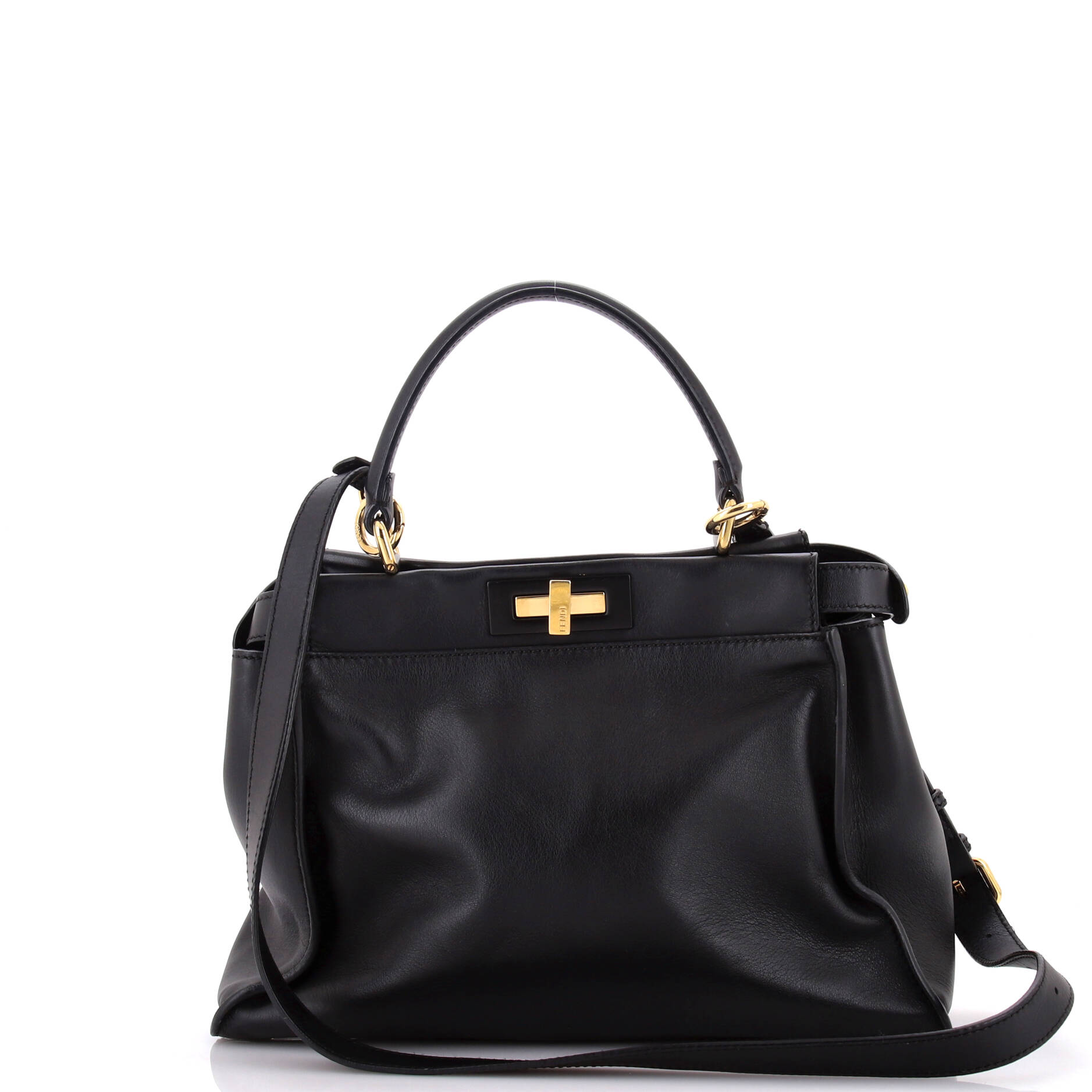 Peekaboo Iconic Bag Leather Mini