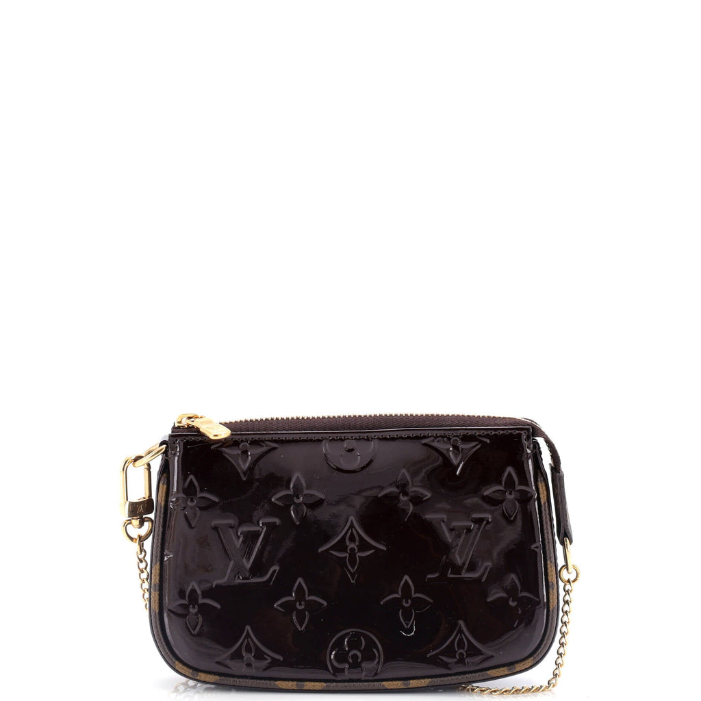 Pochette Accessoires Monogram Vernis with Monogram Canvas Mini