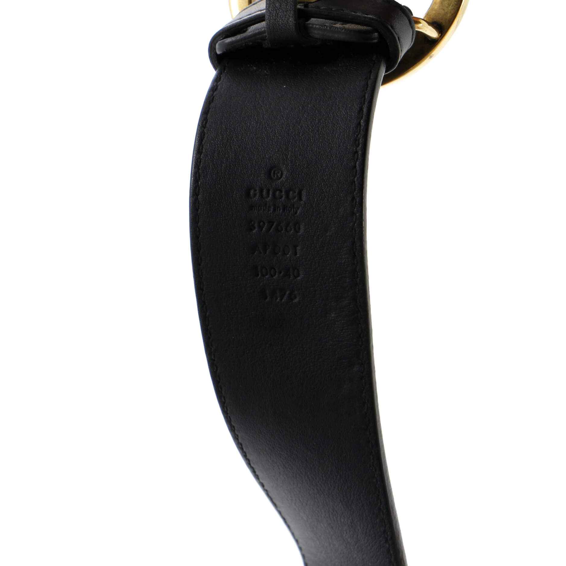 GG Marmont Belt Leather Medium 115