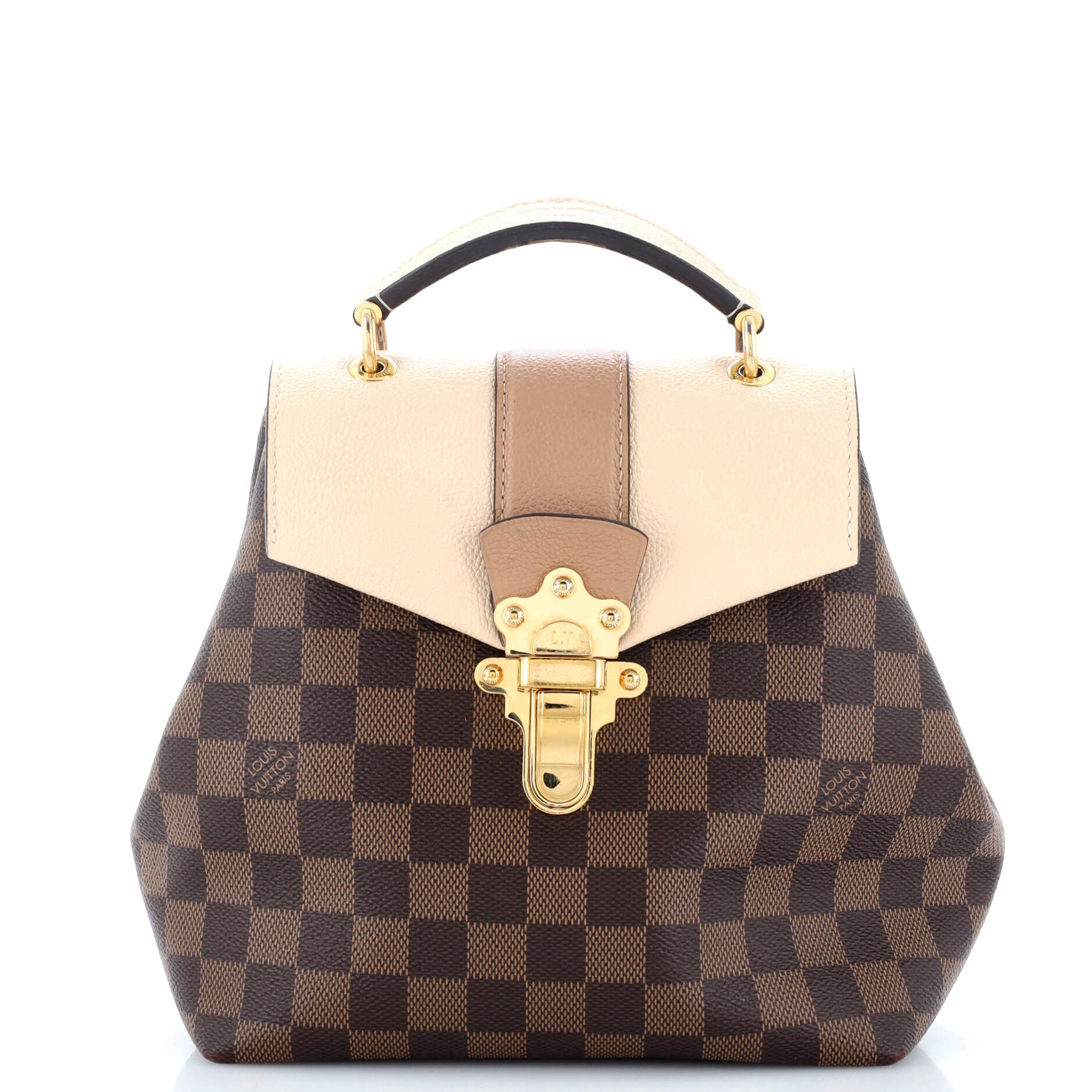 Louis Vuitton Clapton Backpack Damier and Leather