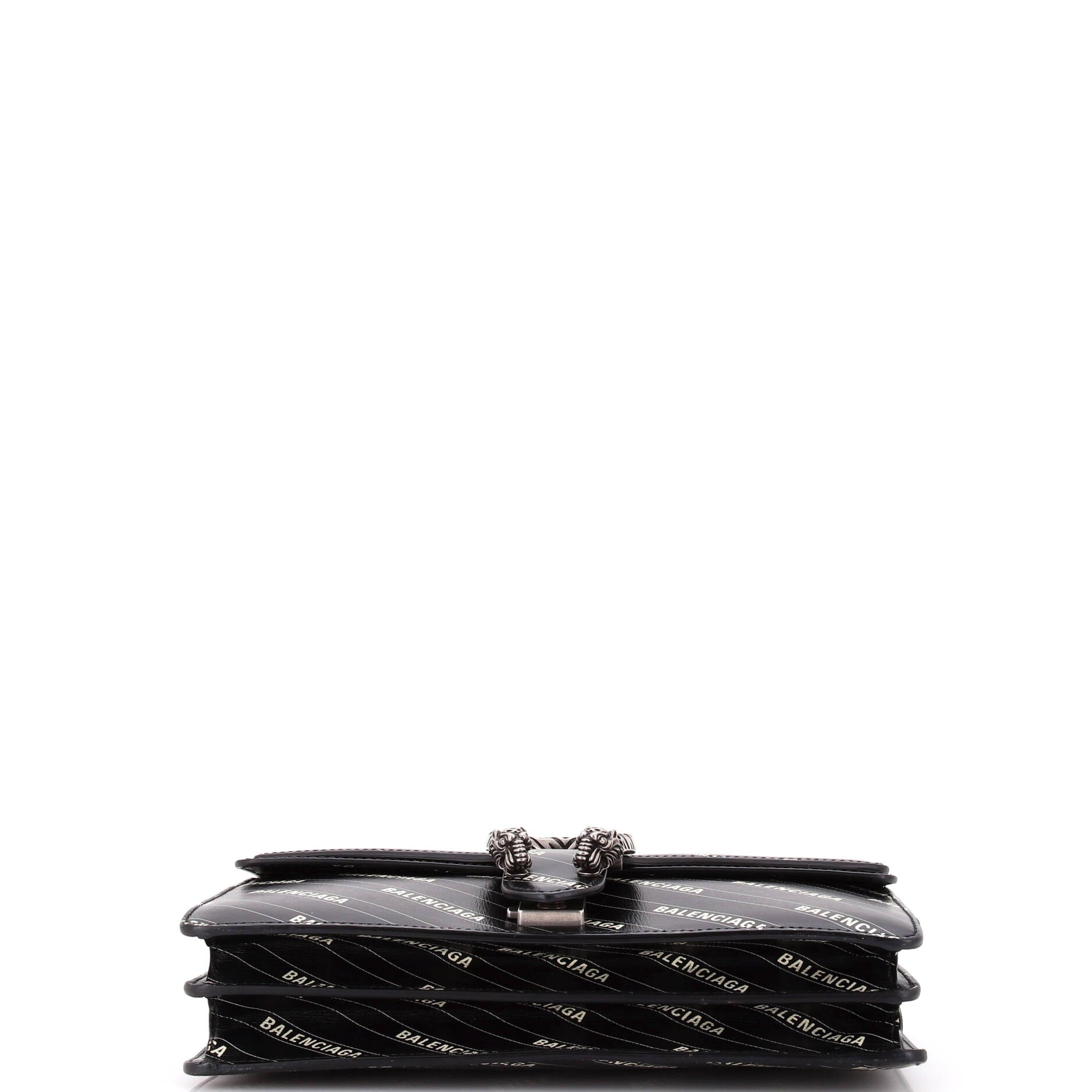 x Balenciaga The Hacker Project Dionysus Bag Logo Printed Leather Small