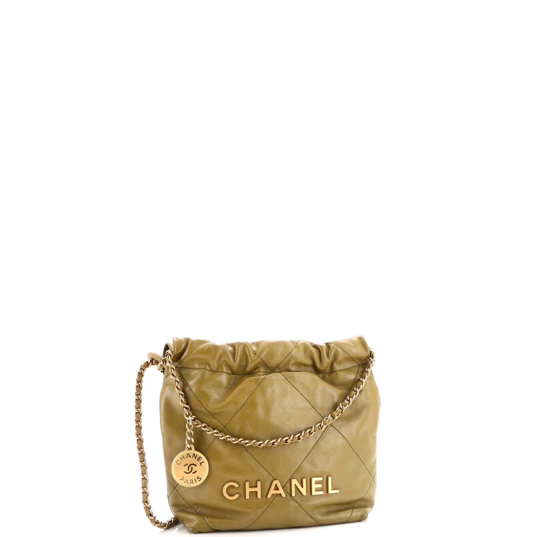 22 Chain Hobo Quilted Calfskin Mini