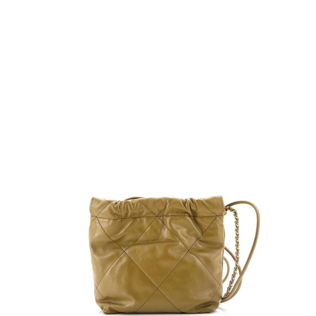 22 Chain Hobo Quilted Calfskin Mini