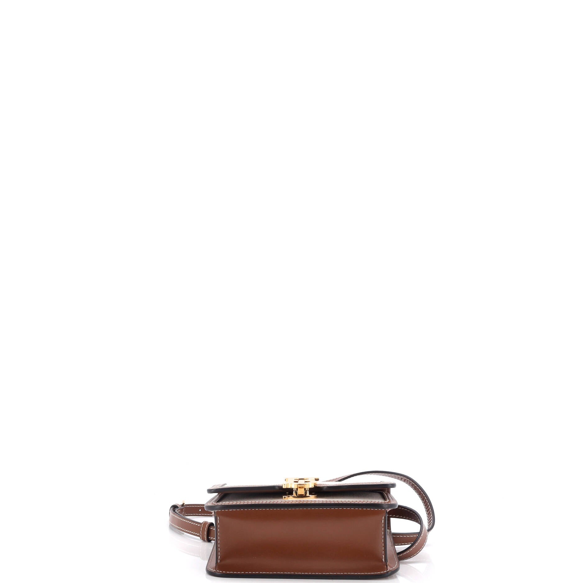 TB Flap Bag Canvas Mini