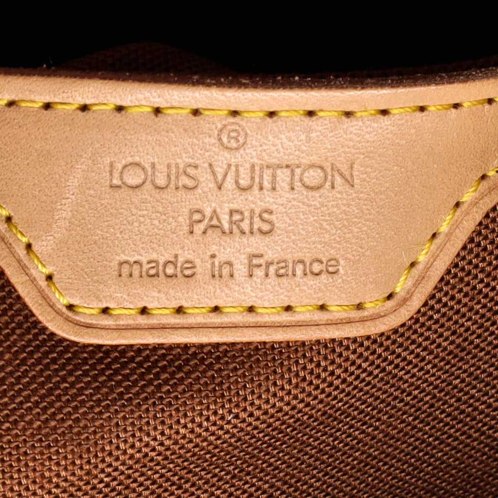 Louis Vuitton Vintage Montsouris Backpack Monogram Canvas GM