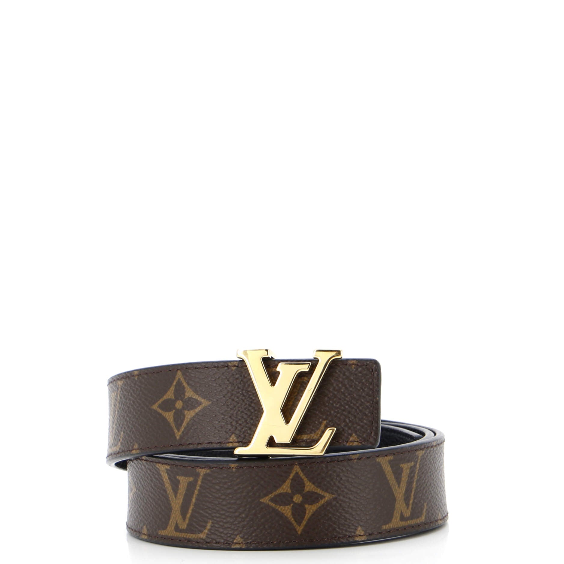 LV Initiales Belt Reverse Monogram Canvas Medium