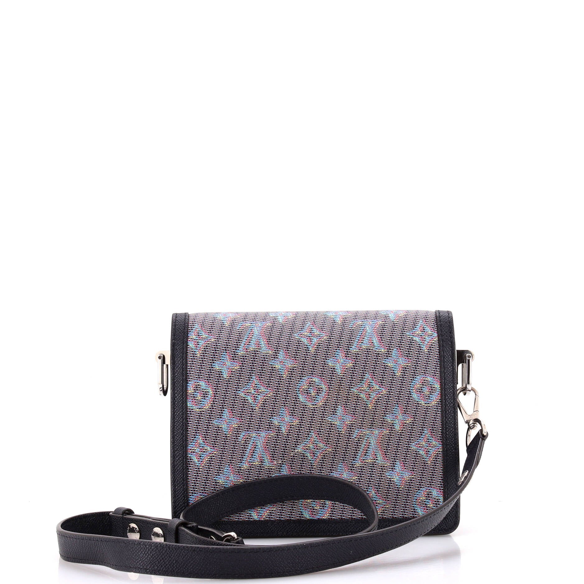 Dauphine Shoulder Bag Damier Monogram LV Pop Canvas Mini