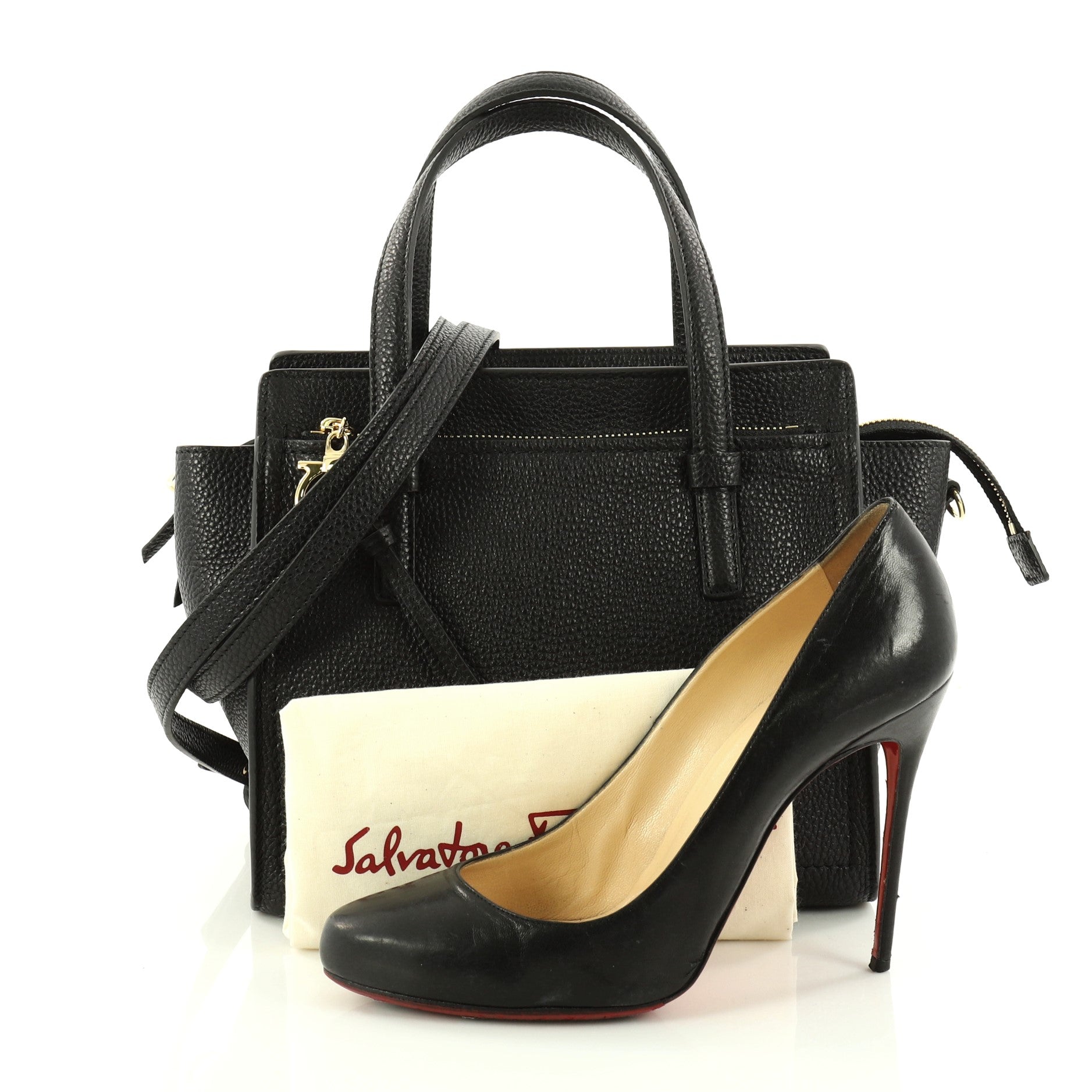 Amy Tote Pebbled Leather Mini