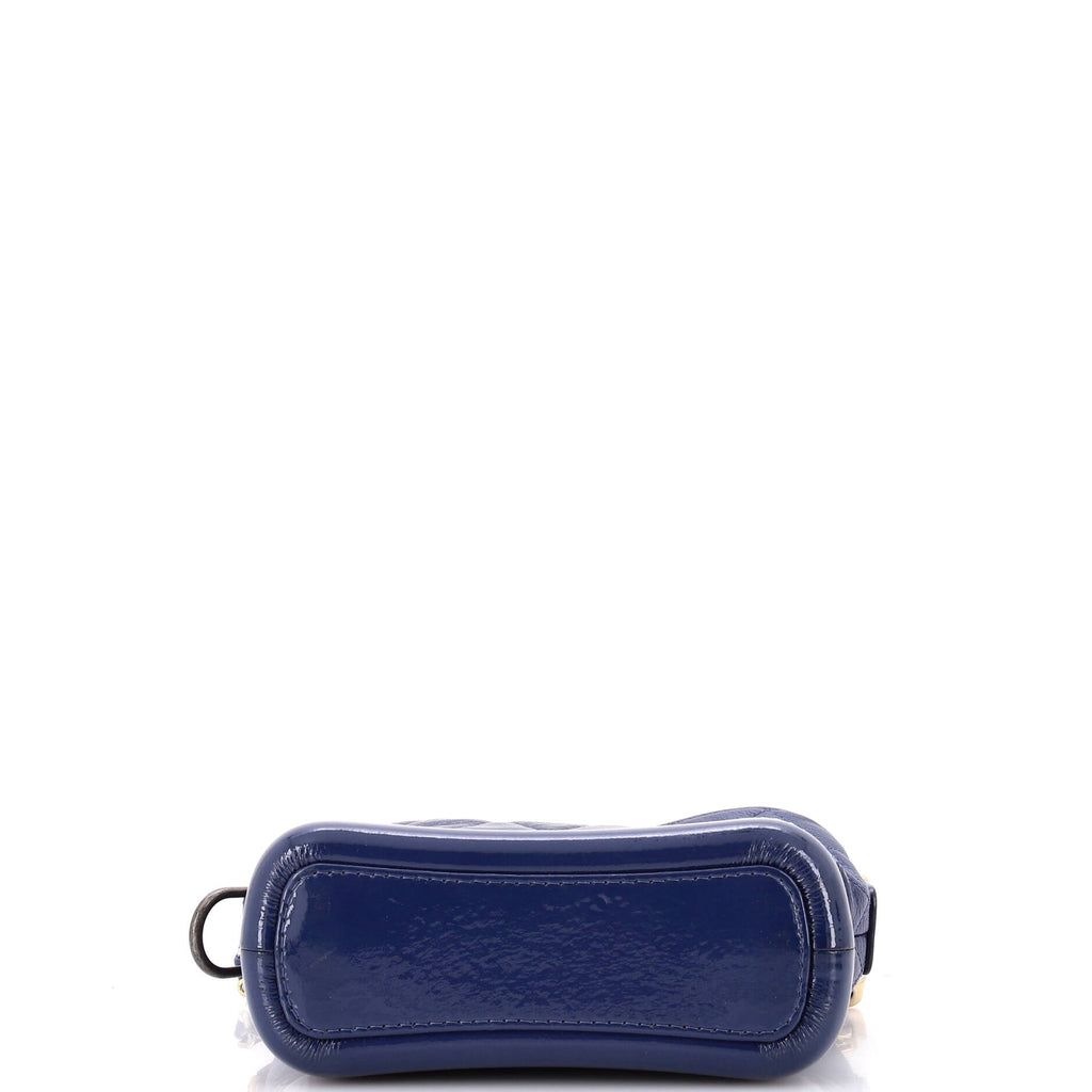 Gabrielle Hobo Quilted Goatskin and Patent Small