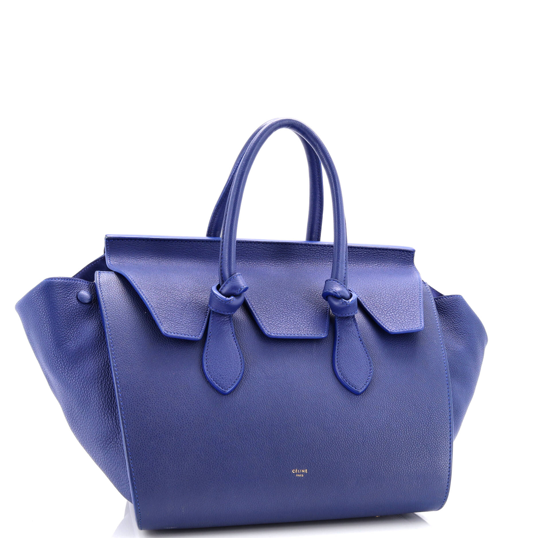 Tie Knot Tote Grainy Leather Medium