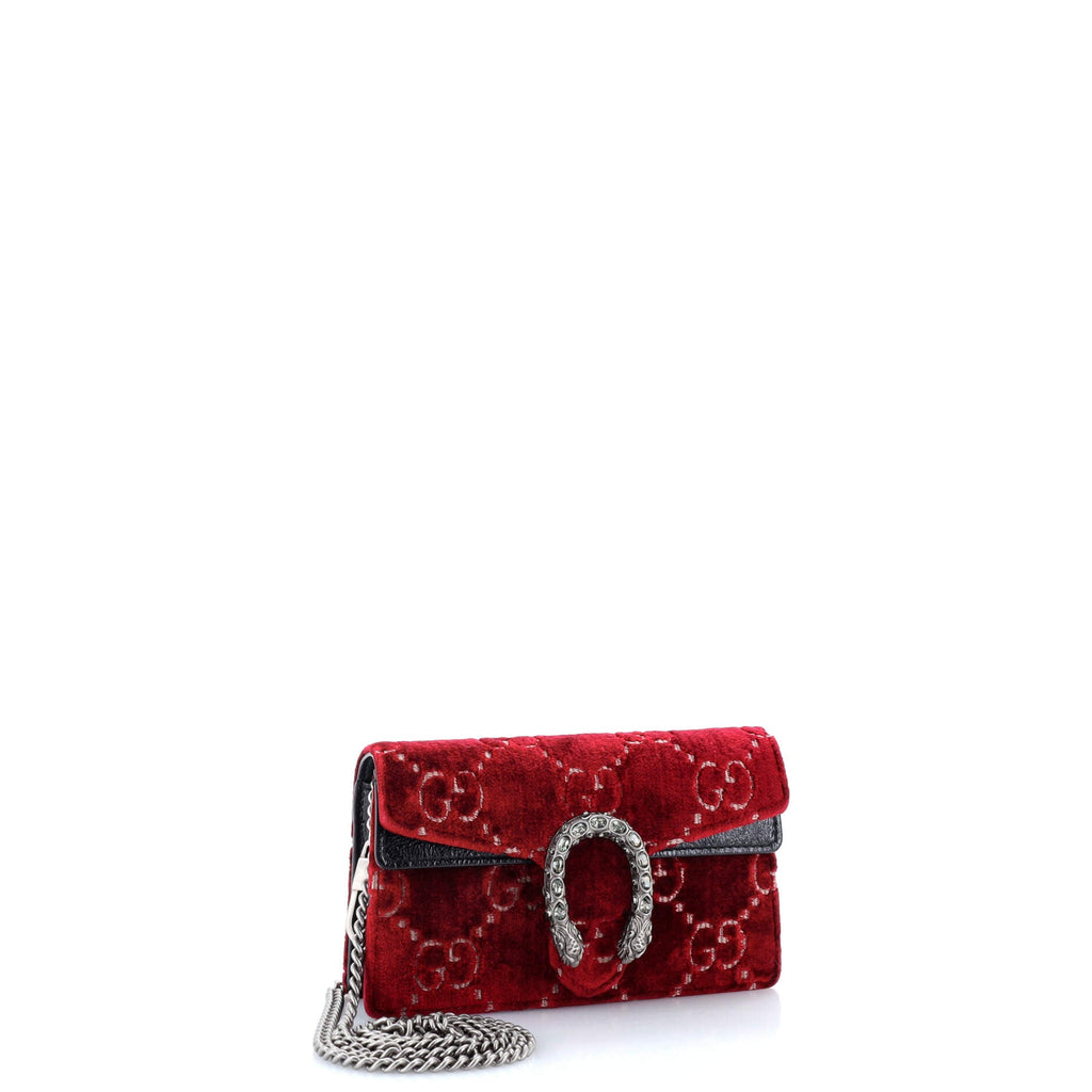 Dionysus Bag GG Velvet Super Mini