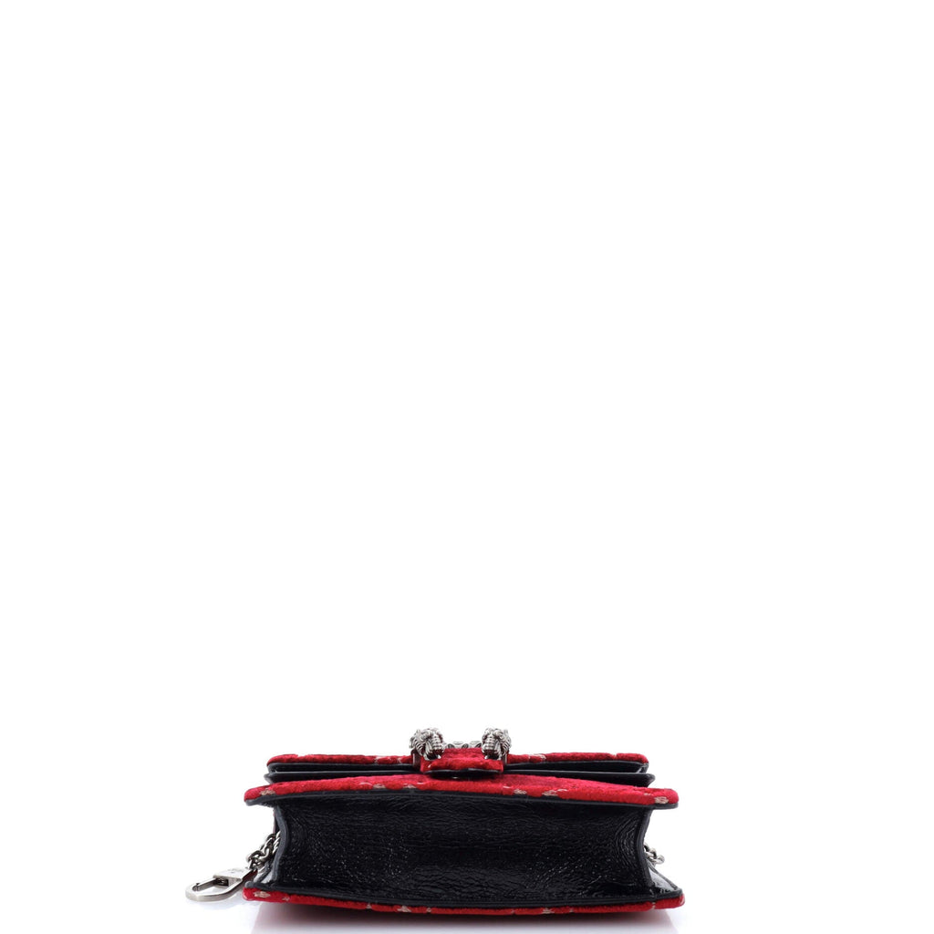 Dionysus Bag GG Velvet Super Mini