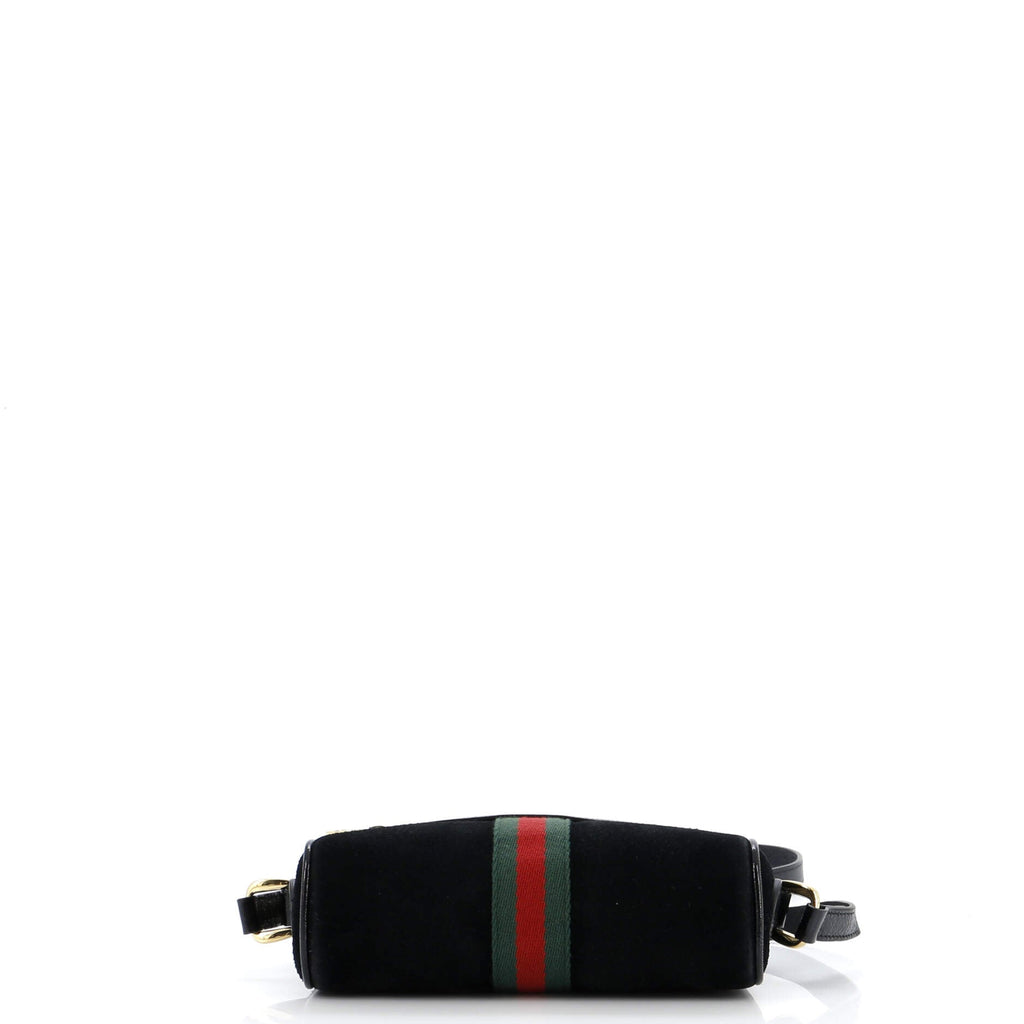 Ophidia Shoulder Bag Suede Mini