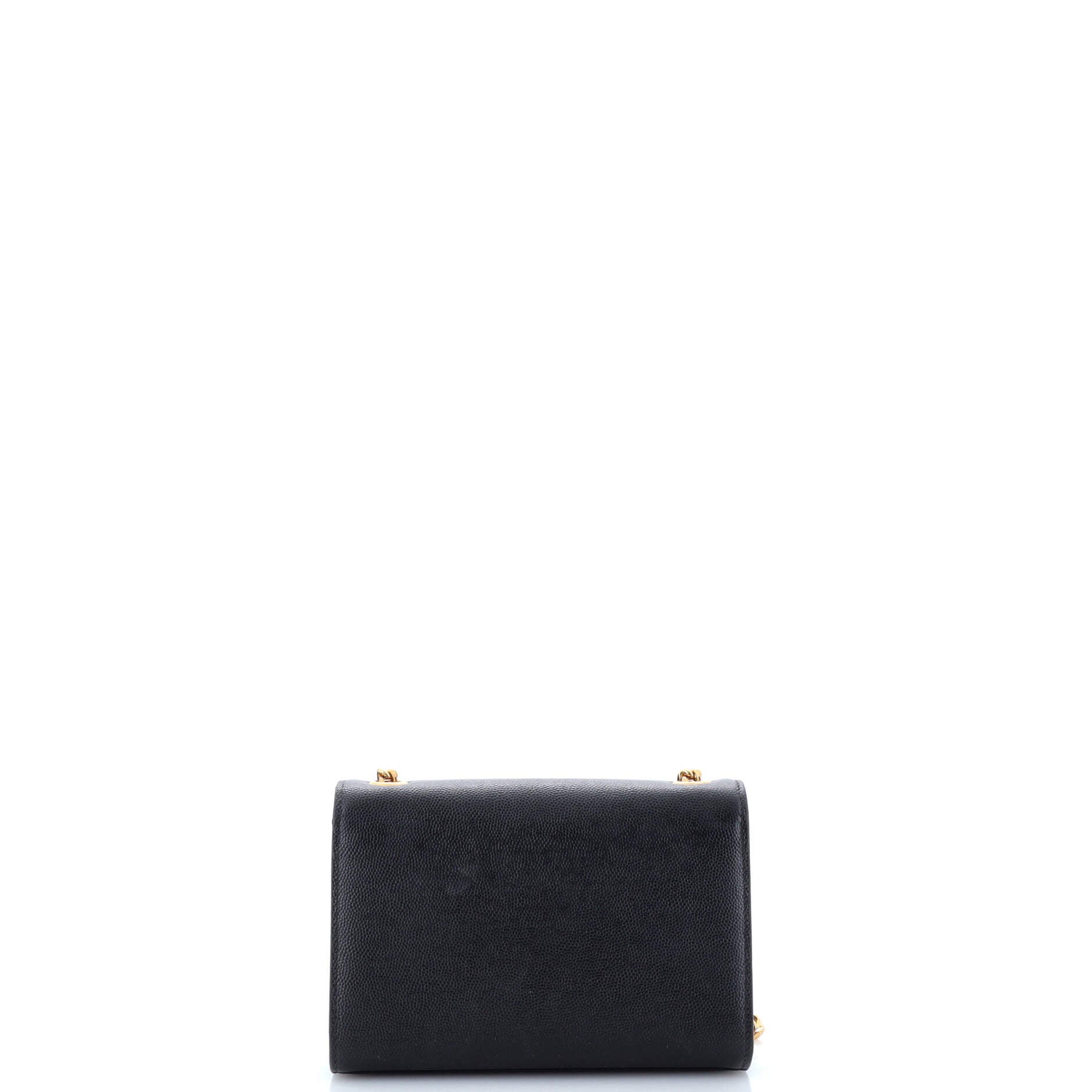 Classic Monogram Crossbody Bag Grainy Leather Small