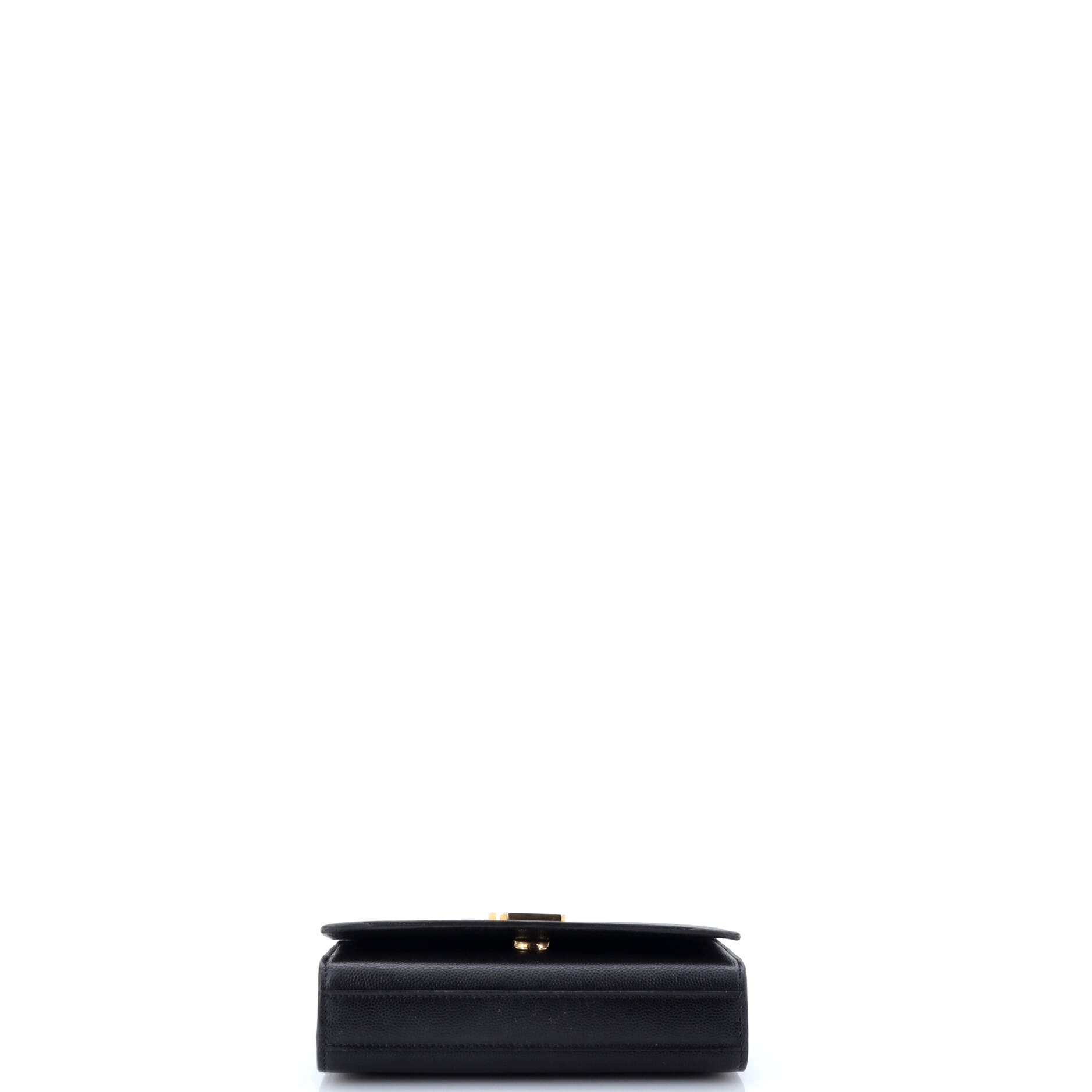 Classic Monogram Crossbody Bag Grainy Leather Small