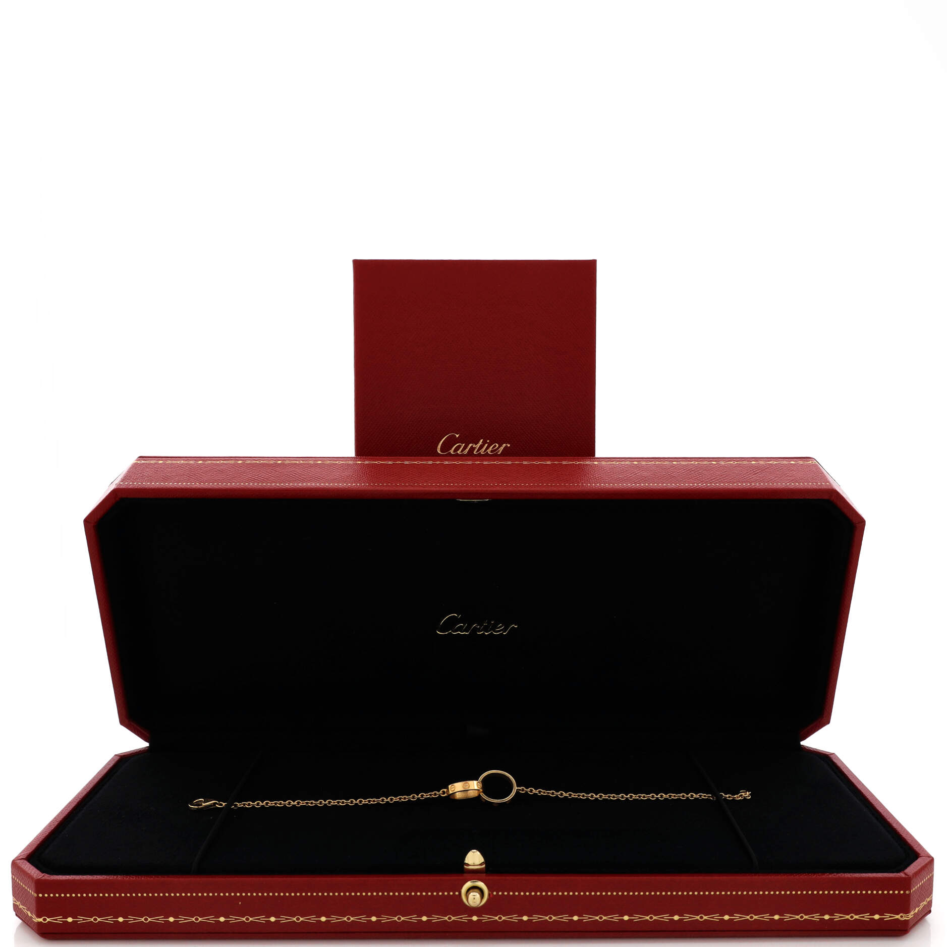 Love Interlocking Bracelet 18K Yellow Gold