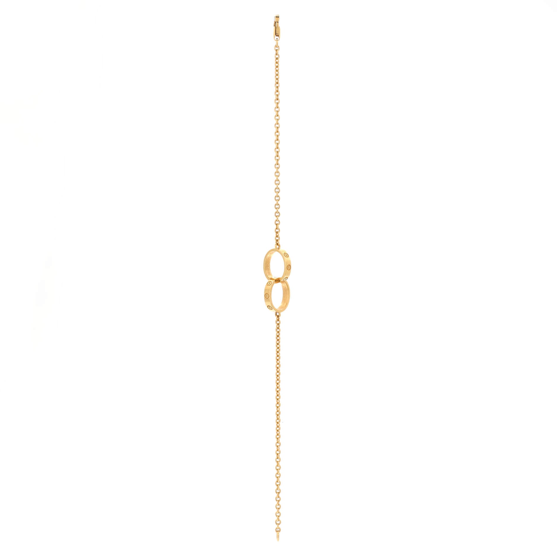 Love Interlocking Bracelet 18K Yellow Gold