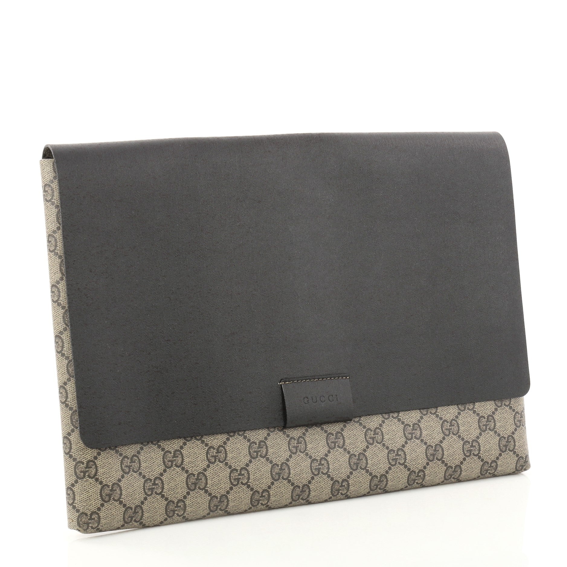 Envelope Clutch GG Canvas and Leather Large