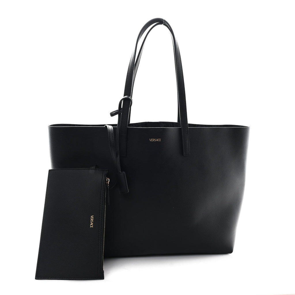 Calfskin Virtus Tote Black
