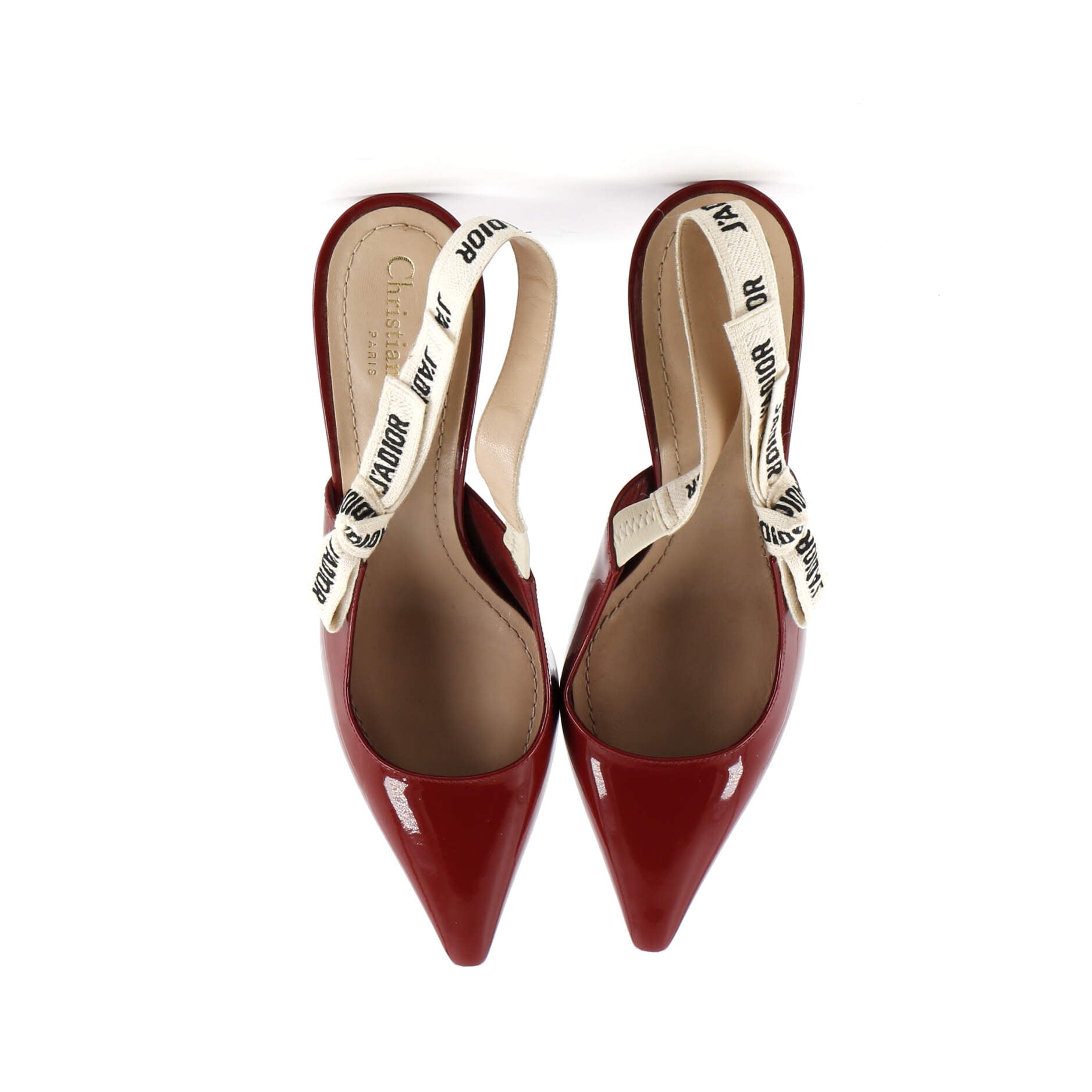 Women's J'Adior Slingback Pumps Patent 65
