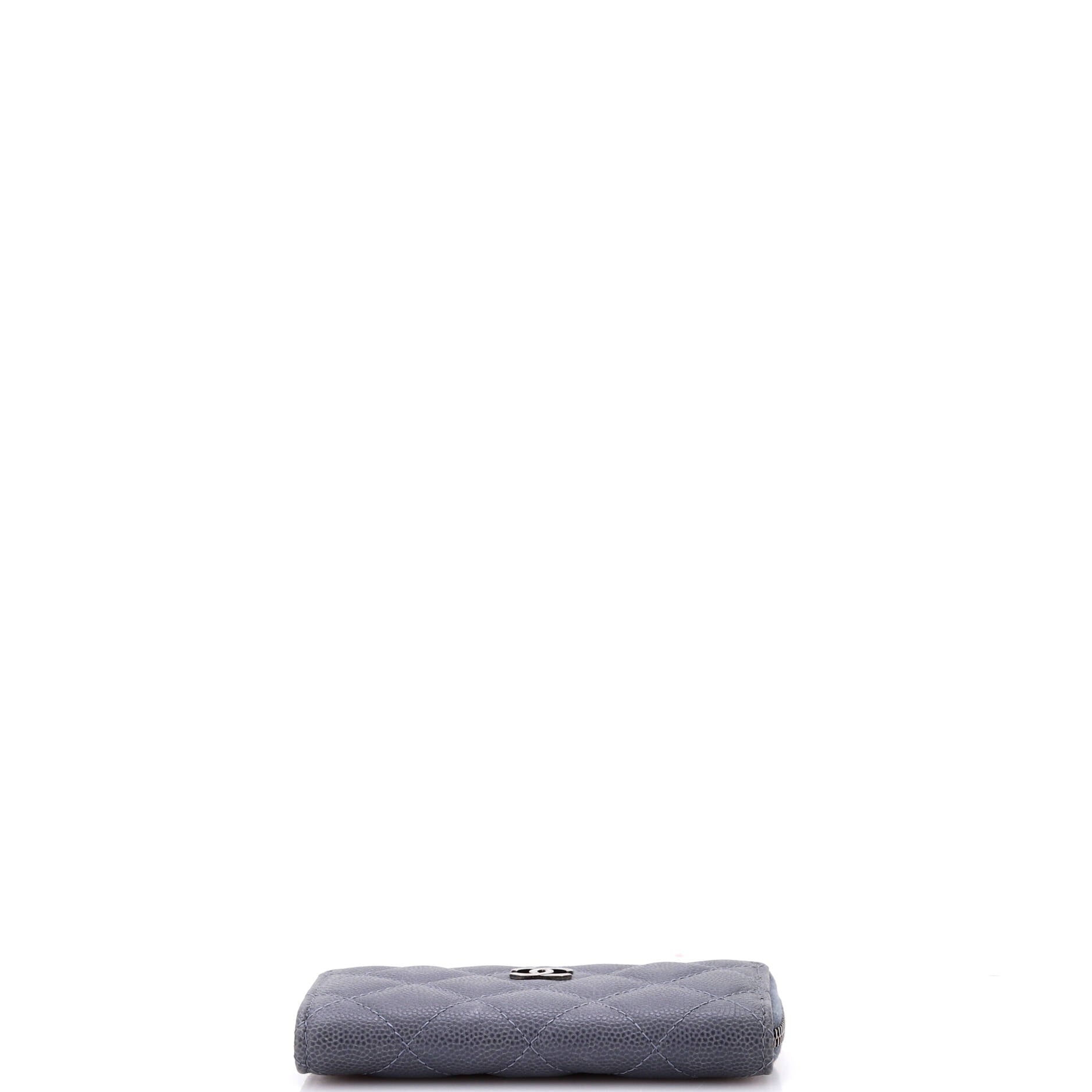 Key Pouch Quilted Caviar